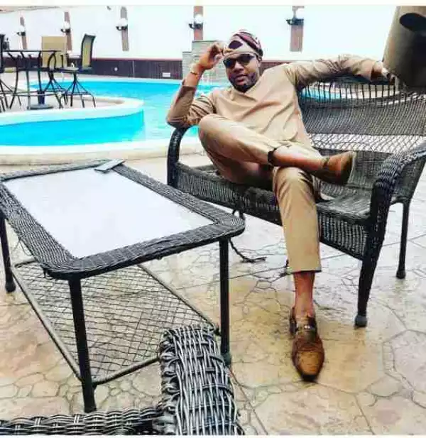 E-Money Chilling By The Poolside In His Five Star Mansion (Photo)